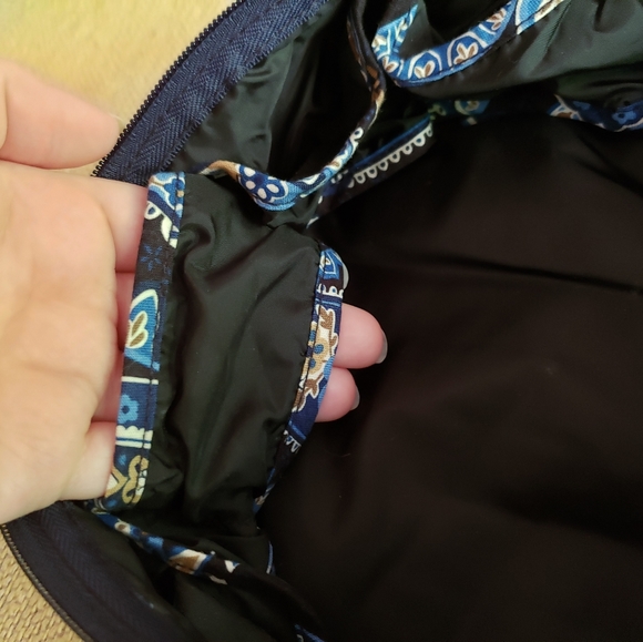 THREE EUC Retired Vera Bradley Windsor Navy Bags - Picture 4 of 8